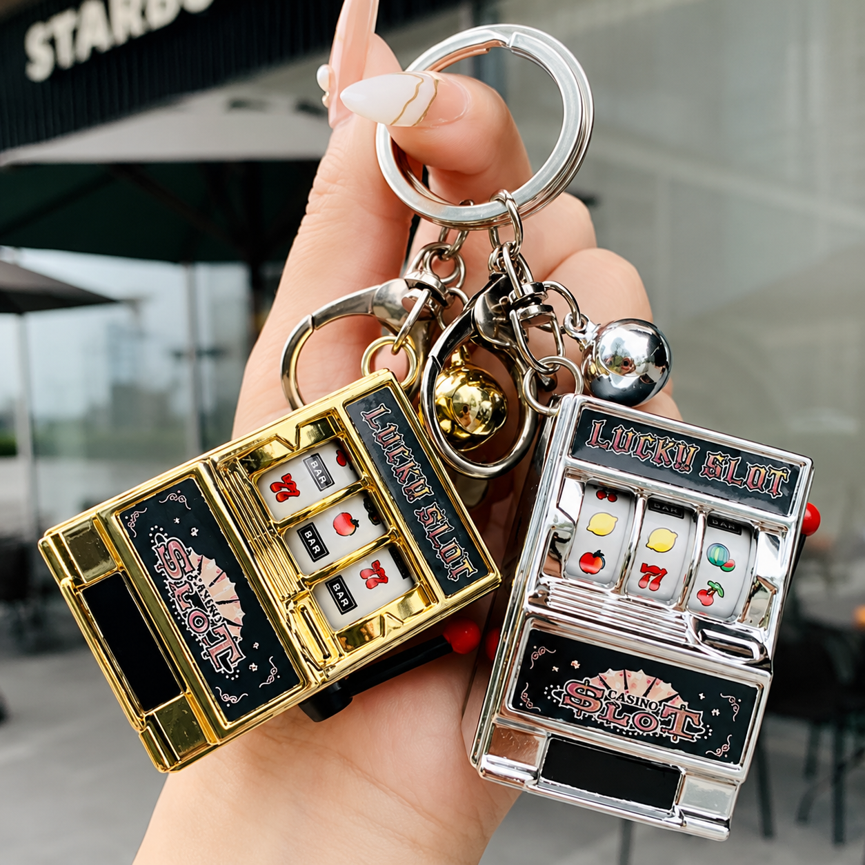 LuckySpin™ | Mini Tragamonedas Llavero